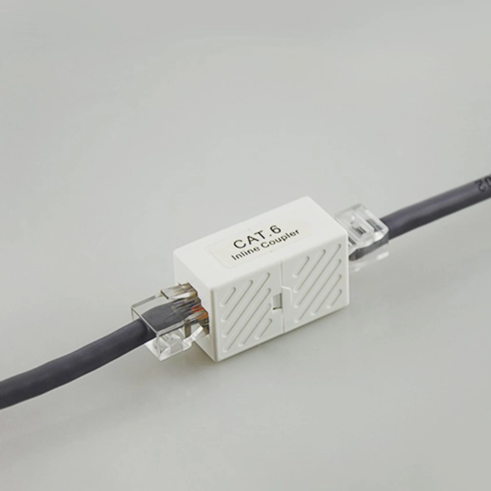 AP-10 Buah Coupler RJ45, untuk Ethernet Cat5 Cat5E/Cat6