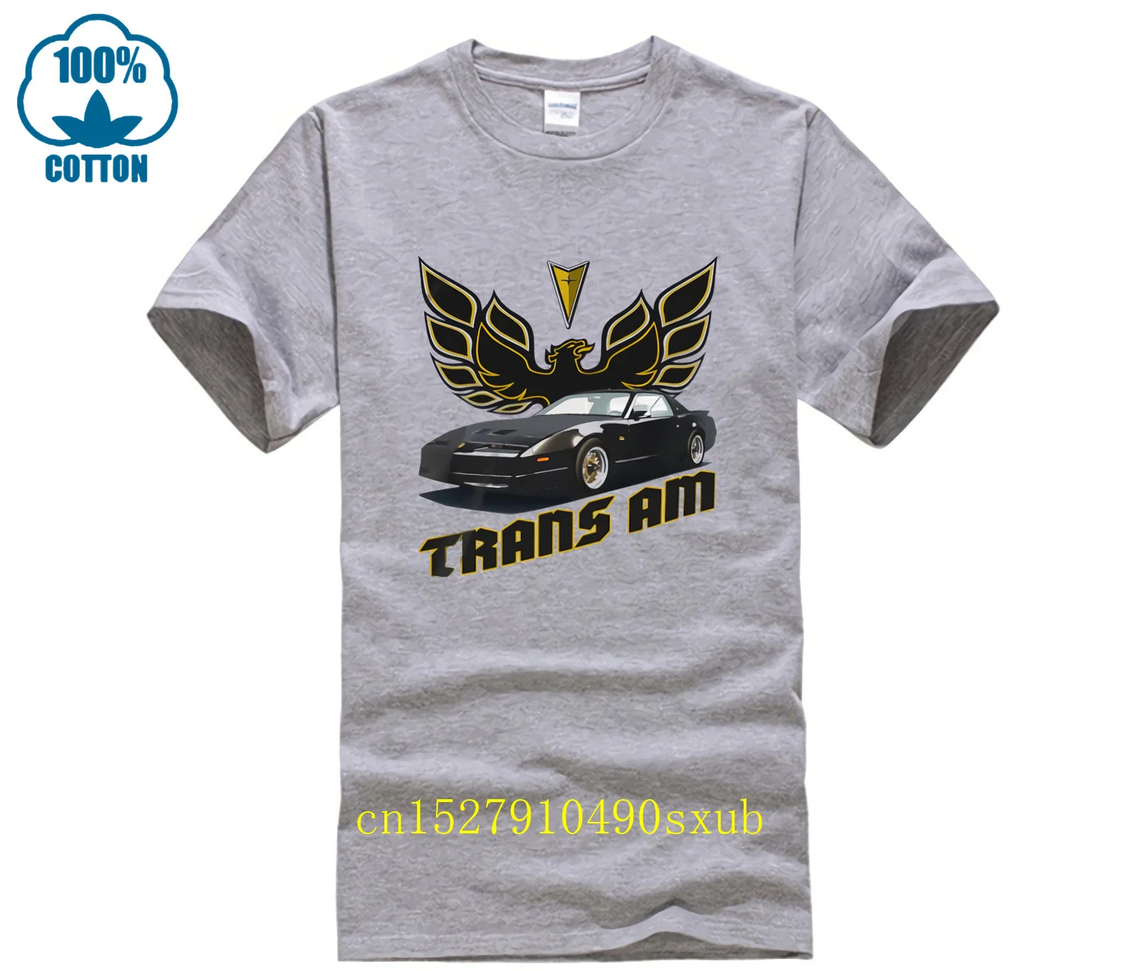 Divertente O Neck T Shirt 1982 Pontiac Firebird Trans Am T-Shirt Smokey E Il Bandito di Terza Generazione