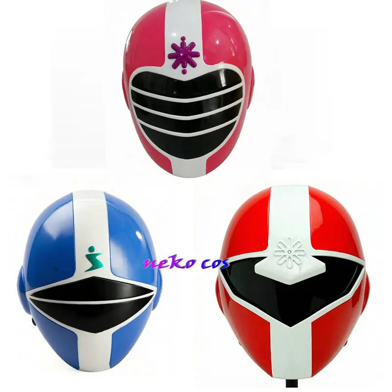 

nekocos Chikyuu Sentai Fiveman Five Blue Five Red Helmet Mask Resin Cosplay costume Custom size
