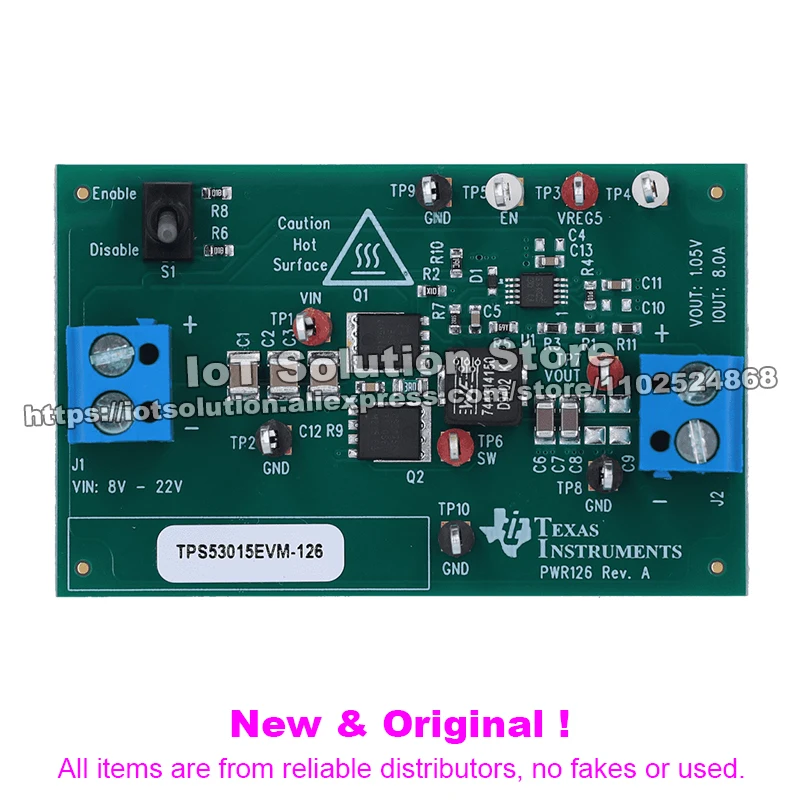 TPS53015EVM-126 TPS53015 Evaluation Module TPS53015EVM 126