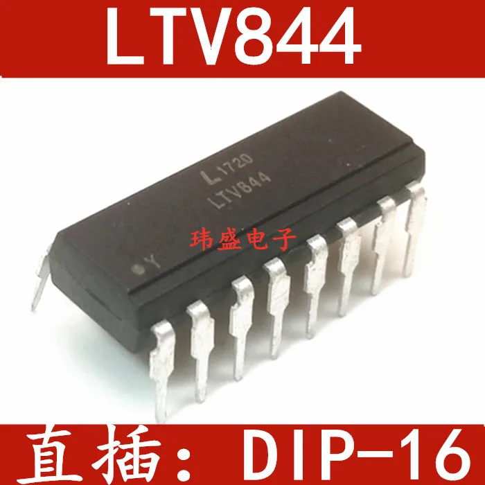 10 pieces  LTV844 DIP-16