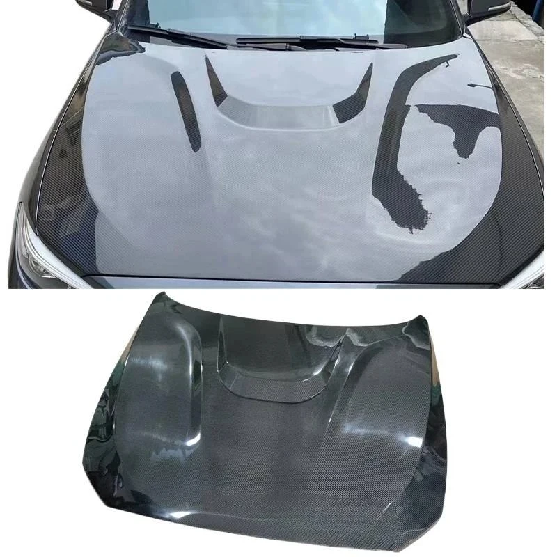 Carbon Fiber Hood Bonnet Lightweight Racing Peormance Upgr F -