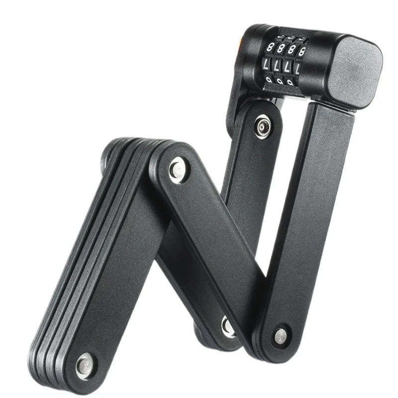 Bicycle Lock Motorcycle Anti-theft Folding Code Lock Electric Vehicle Highway Mountain Bike