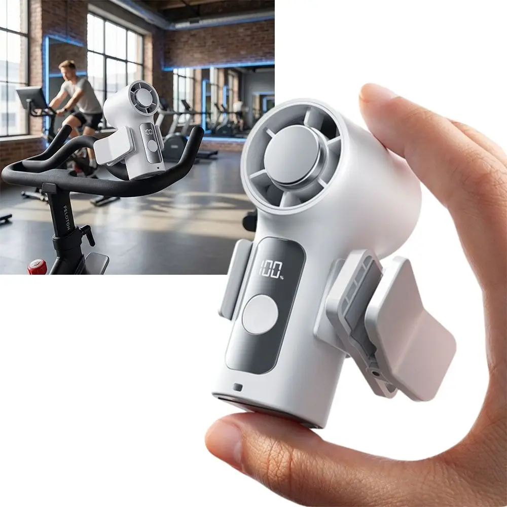 

High Speed Ice Cooling Fan Quiet Operation Long Battery Life Handheld Fan Mini Size Ice Cooling Technology Personal Cooler