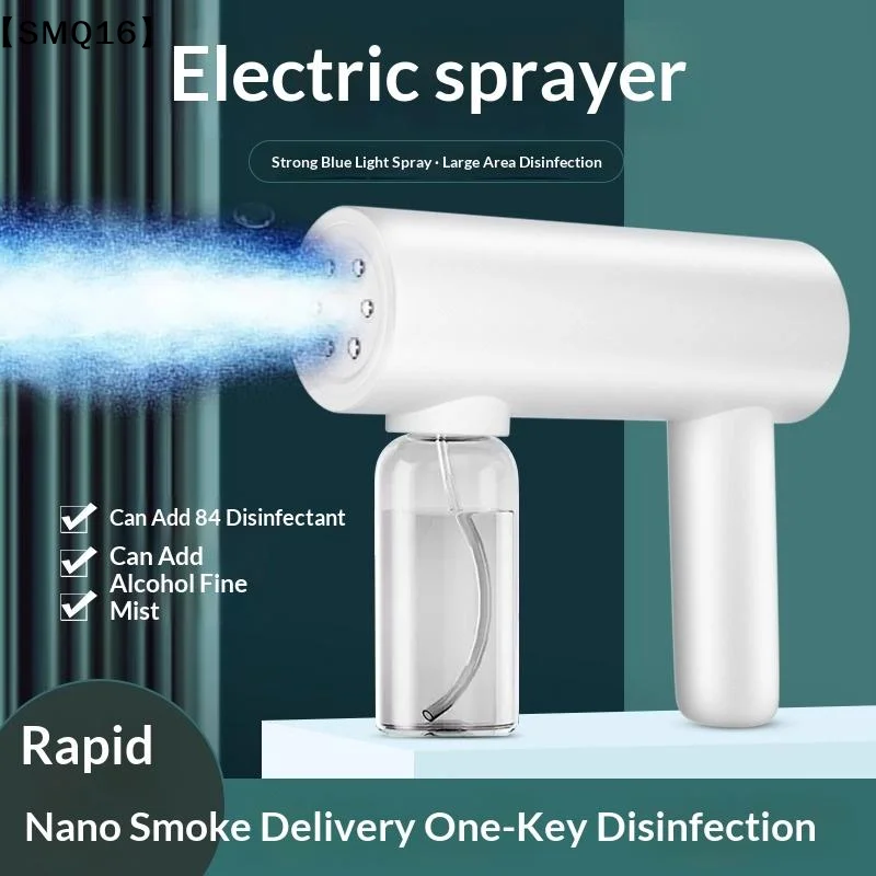 Nano Steam  Wireless Hair Care Nano Hydration Sprayer Portable USB Electric Spray Disinfection  For Garden Atomizer Tools【SMQ】