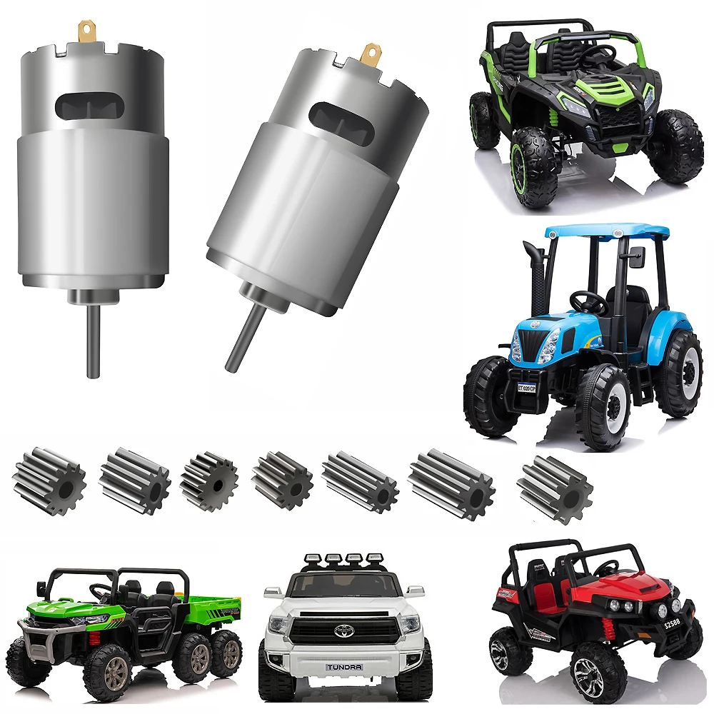 6V 12V 24V RS550 570 555 390 High Speed Universal Children's Electric Ride on Car Motorcycle Vehicle Motor Engine Upgrade Parts