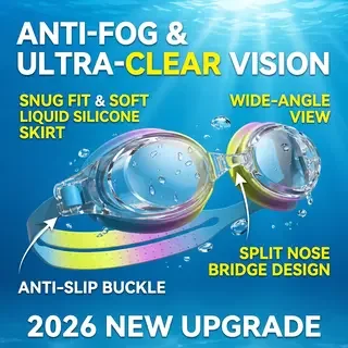 2026年最新改良版スイミングゴーグル-大人用プロ仕様プールゴーグル-防水スイムグラス-曇り止めuvカットスイムゴーグル