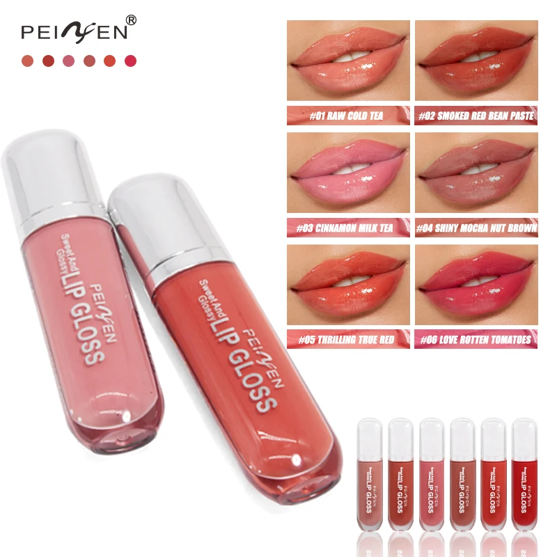 Esmalte labial fosco, 6 cores, nutritivo, hidratante, de longa duração, sedoso, suave, fácil de aplicar, não seco, cor labial