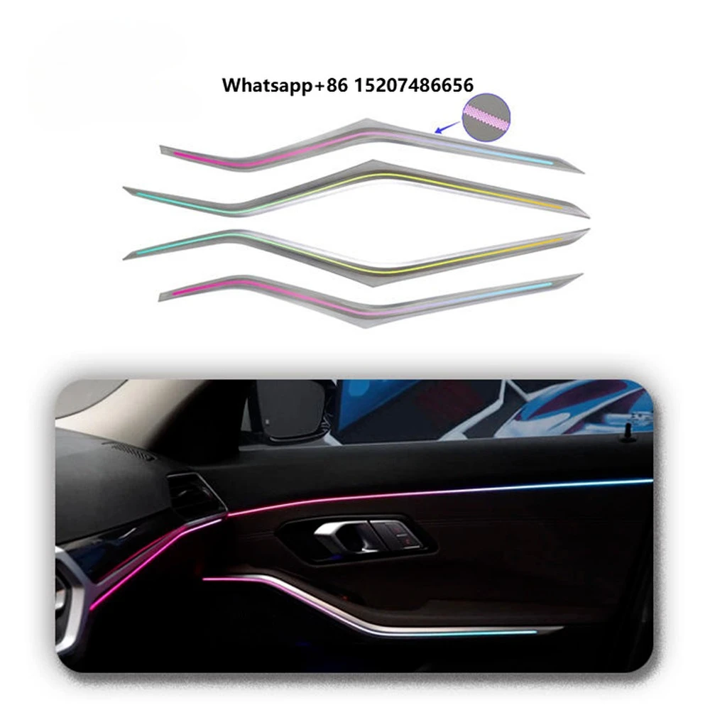 64-Color Upgrade LED Ambient Lighting for Inside Atmosphere Light Decoration