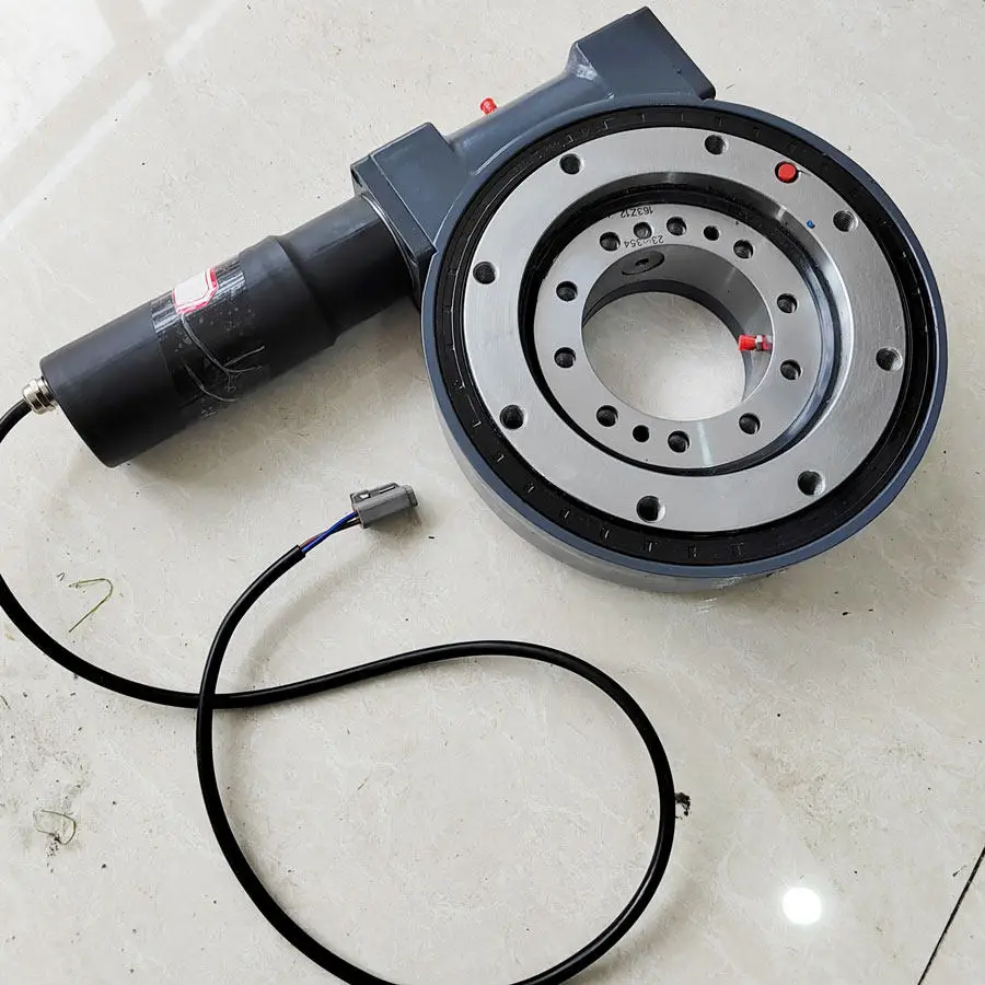 7-Inch 12V24V electric slewing drive turntable, electric slewing bearing drive for aerial work