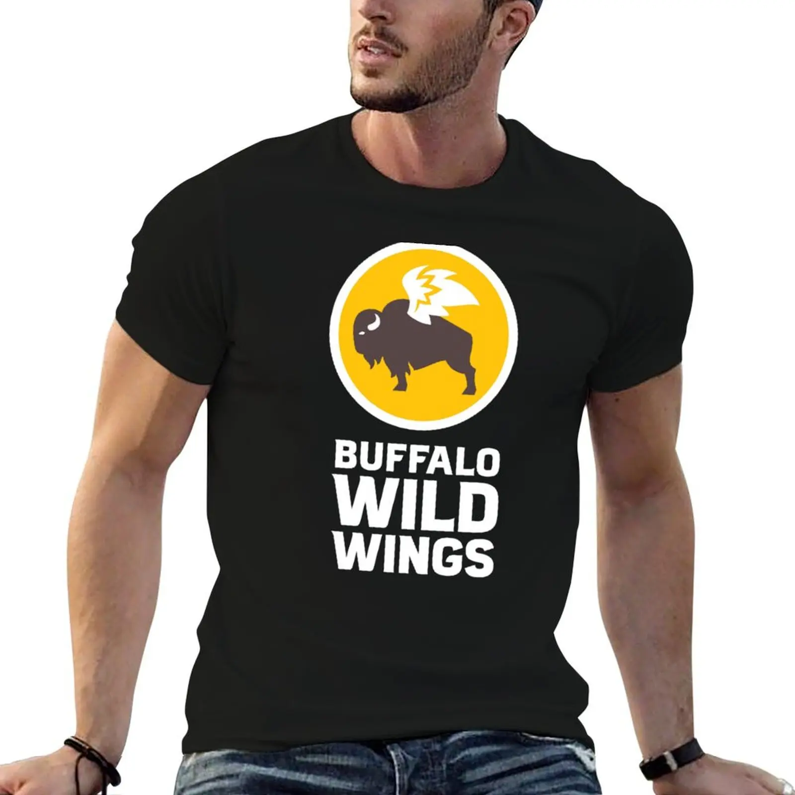 

Buffalo Wild Wings logo T-Shirt t shirt personalised man t shirts graphic man t shirt heavy cotton T-Shirt