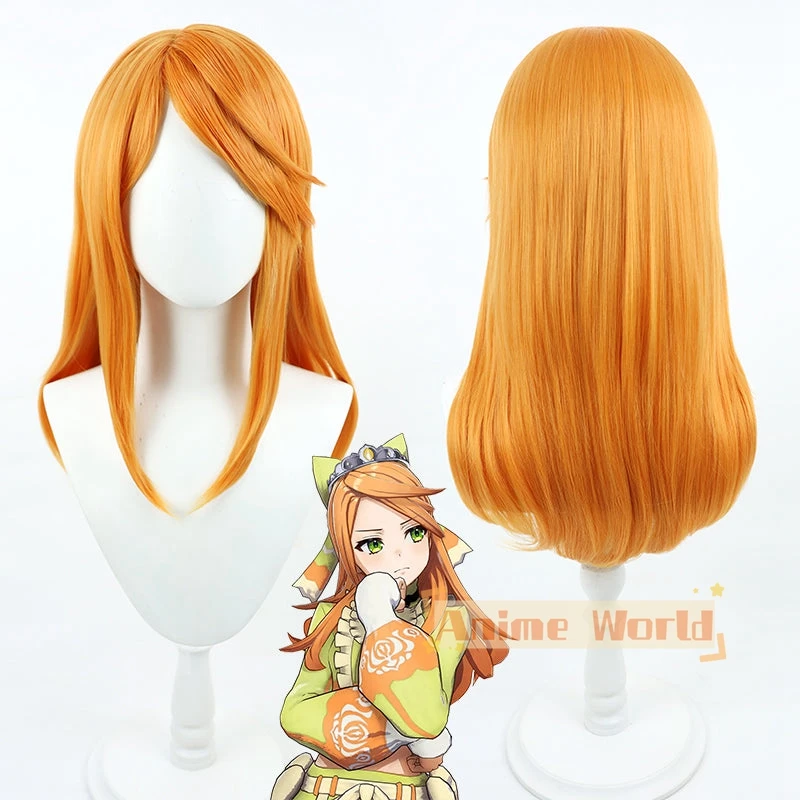 

Fire Emblem Engage Etie Cosplay Wig Halloween Synthetic Hair Heat