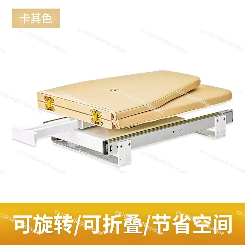 Drawer wardrobe push-pull folding ironing board, cloakroom hidden rotating household ironing board