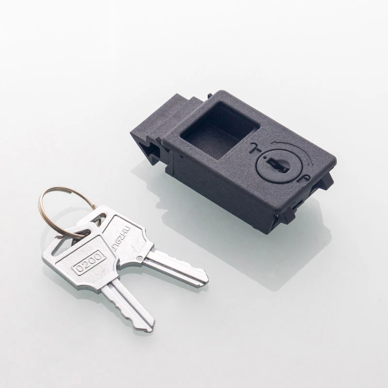 Brand New 20PCS PA Industrial Machinery Pulls Locks Toolbox Distribution Box Lock Switch Electric Cabinet Door Handle Lock+Keys
