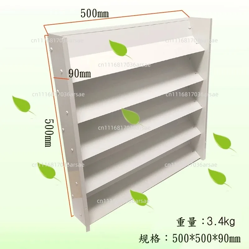 Deflector For Unit, Wind Direction Control Baffle