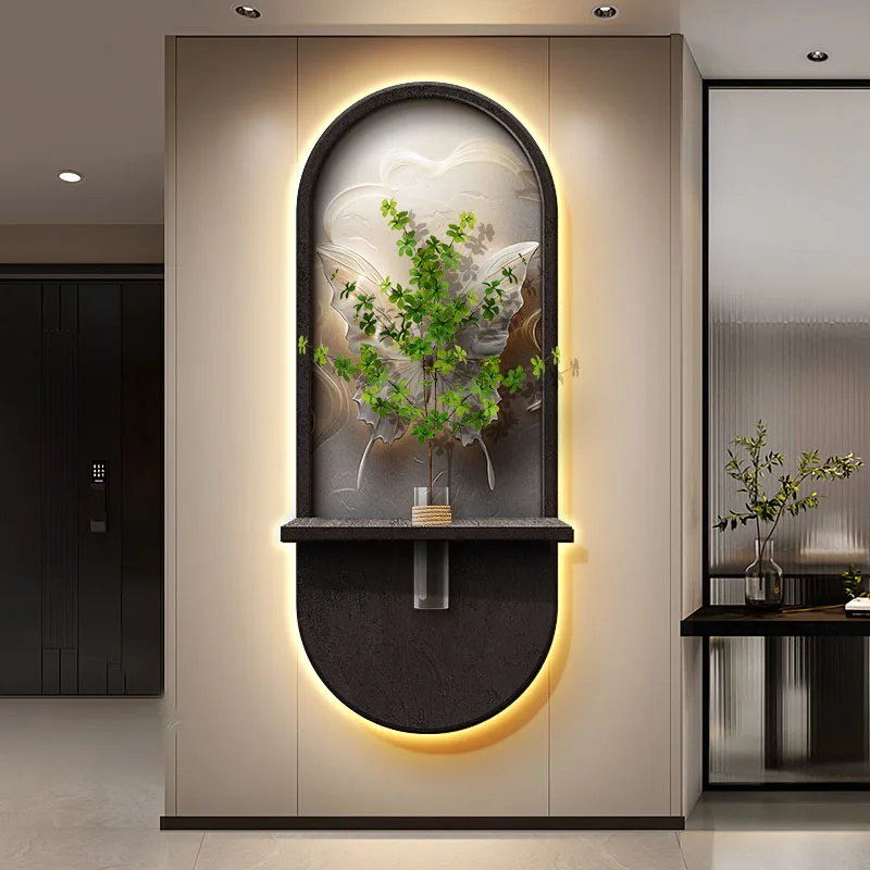 

Modern Entrance Decorative Wall Lights Plants Corridors Dining Rooms Living Rooms Hanging Paintings High-End Home Mural Lights
