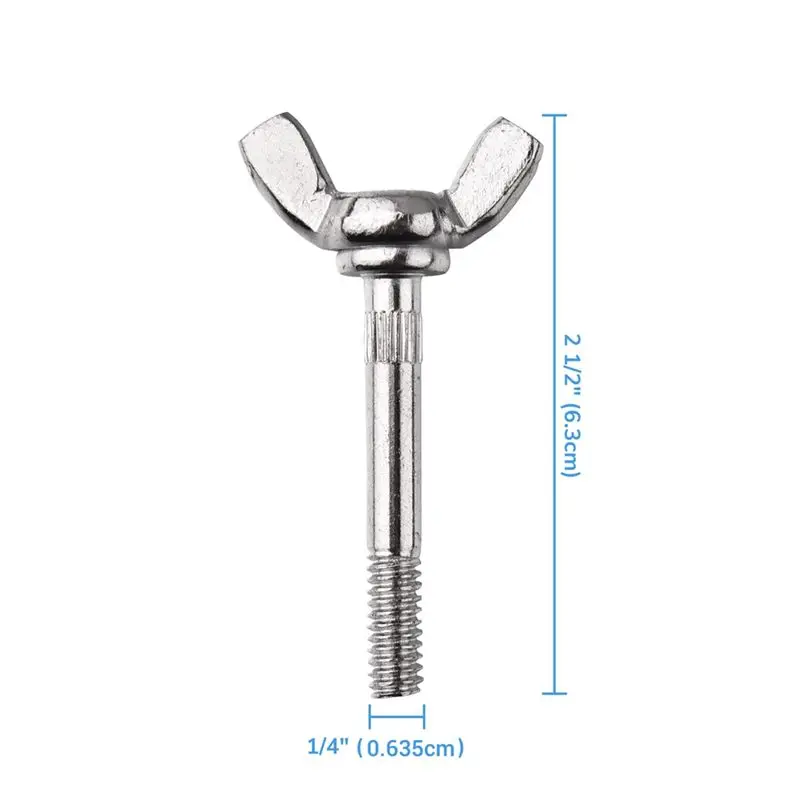 ABLG & Stilts Wing Bolt Kit Replacement Accessories for Drywall Painting Decor 4 Packs