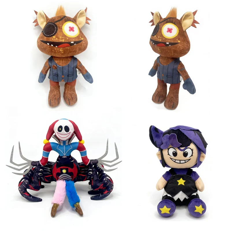 

2026 Hot Prototype Plush Toys Lily Lovebraids Giblet Horror Game 5 Animal Toys Cartoon Stuffed Soft Toy Christmas Birthday Gift
