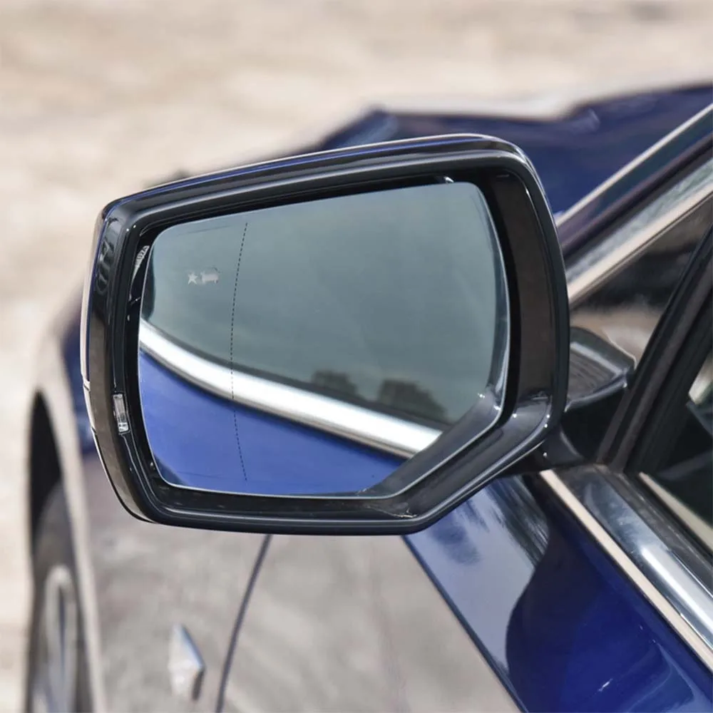 سيارة زاوية واسعة ساخنة مرآة الرؤية الخلفية عدسة لكاديلاك CT5 CT6 2020 2021 2022 2023 2024 2025 وهمية مكافحة وهج العمياء استبدال