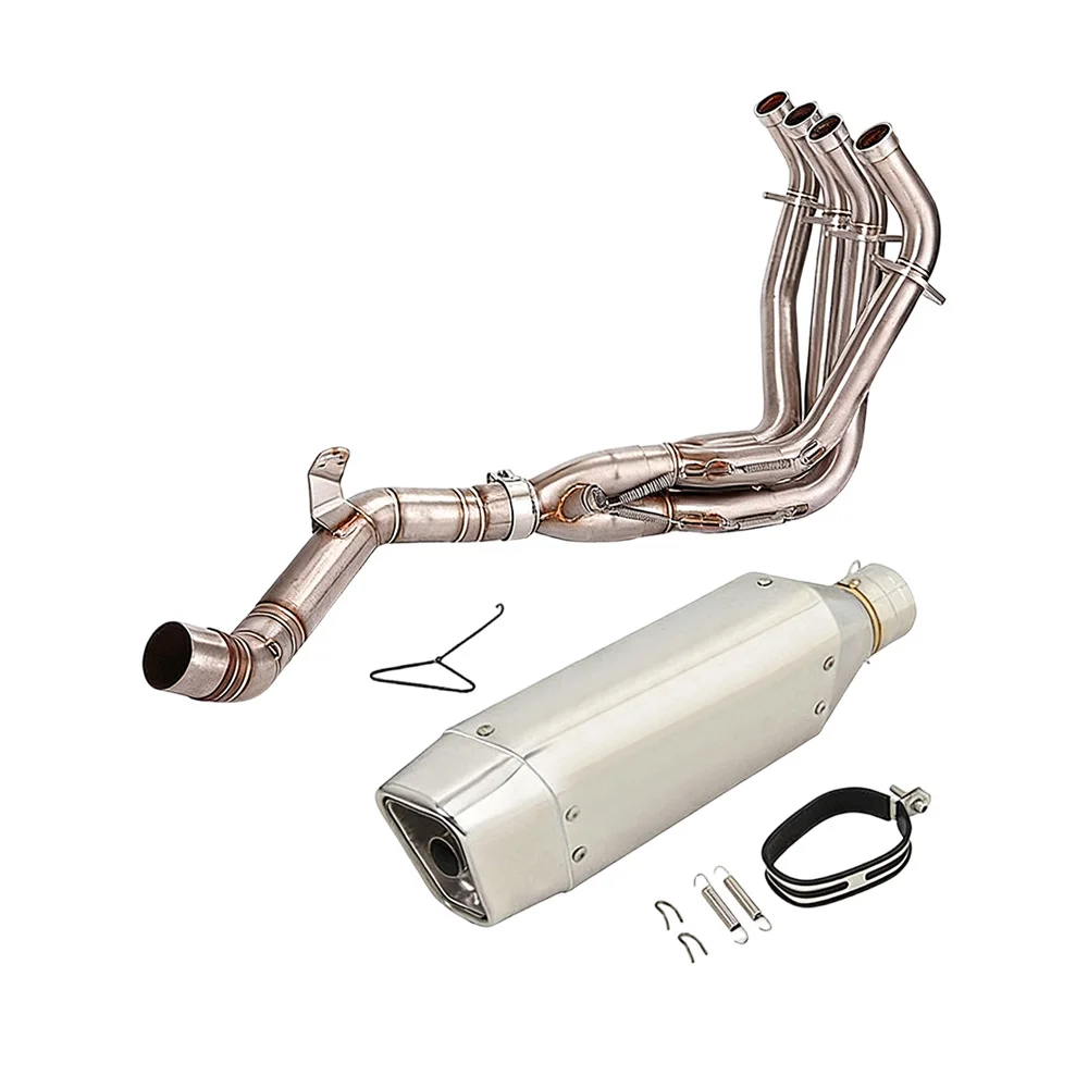 Für Kawasaki Z900 Ninja 900 2017-2025 Auspuffanlage Vorderrohr 51mm Schalldämpferendrohr Auspuffrohre Auspuffsysteme – Detail 7