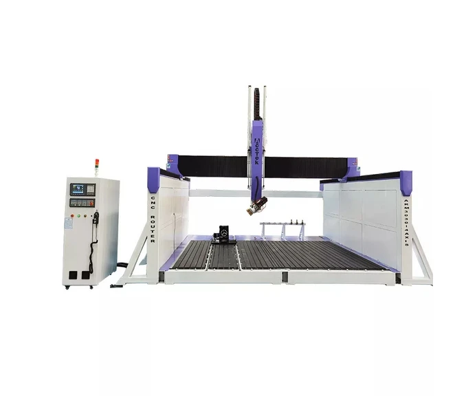 4 axis 5 axis atc cnc router machine five axes milling machine