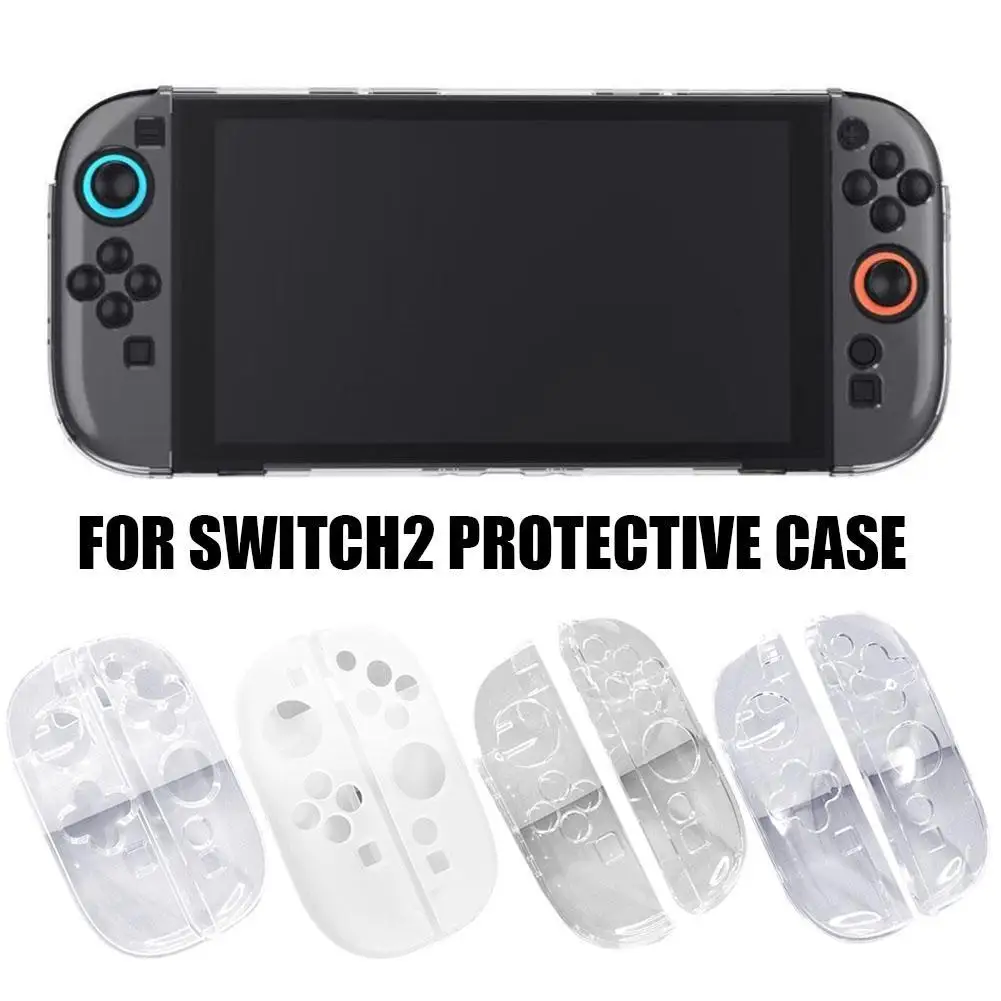 

For Nintendo Switch2 Game Controller Protective Case TPU Transparent Anti Drop Anti Yellowing Handheld Game Console Accessories