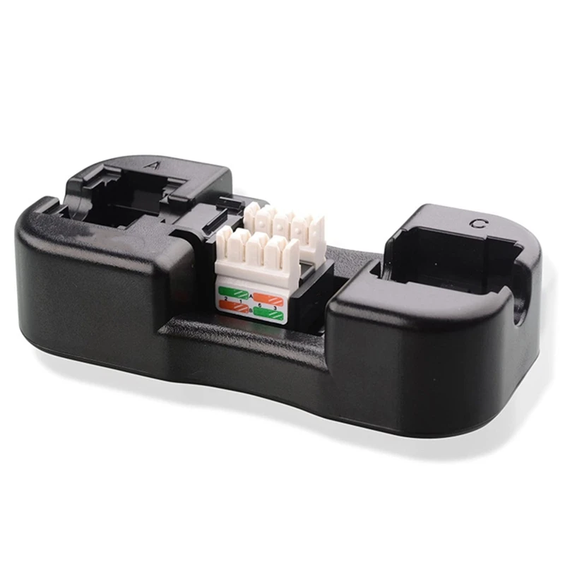 Outil de câblage universel RJ45 Cat6/Cat5e/Rj11 pour outil de câblage de support de poinçonnage de prise Keystone