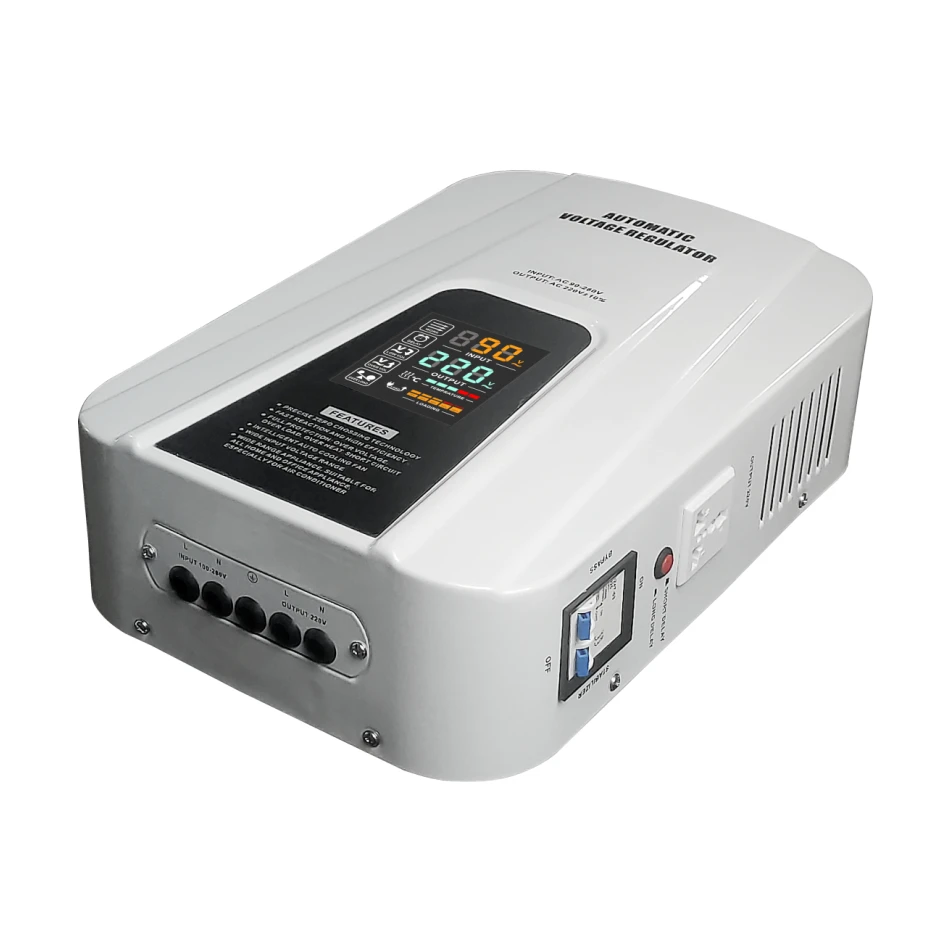 220 فولت الحائط رقيقة جدا التتابع 5000 واط التلقائي الجهد استقرار الجهد المنظم لفريزر التيار المتناوب #3