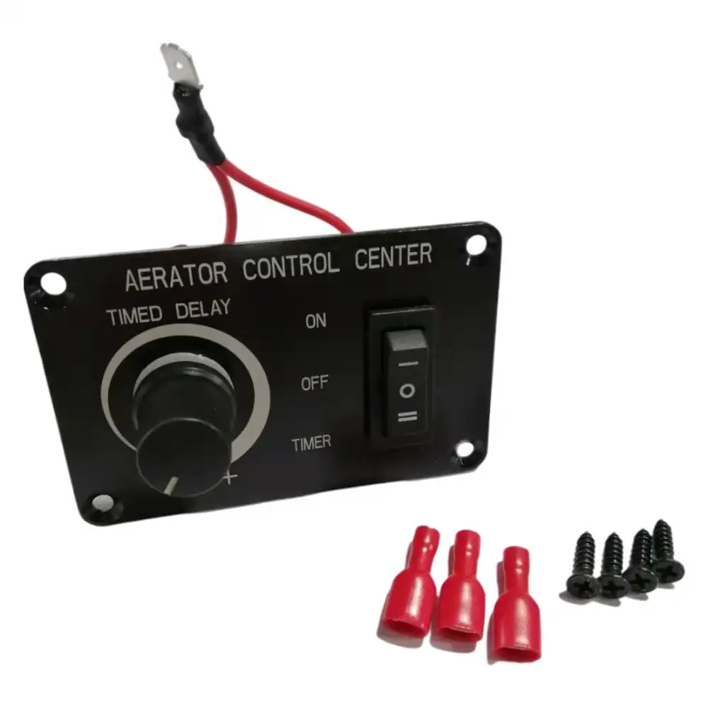 Marine Boat Aerator Livewell Timer Switch Panel Adjustable Auto 12V 5Amp IP65