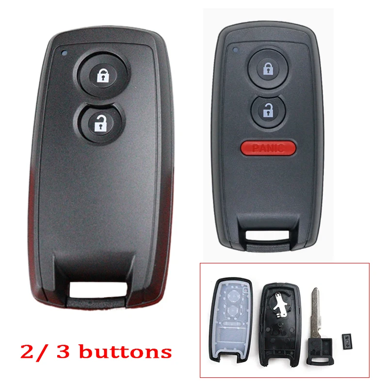 

2 3-кнопочный автомобильный брелок для Suzuki SX4 Swift Grand Vitara Cross XL-7