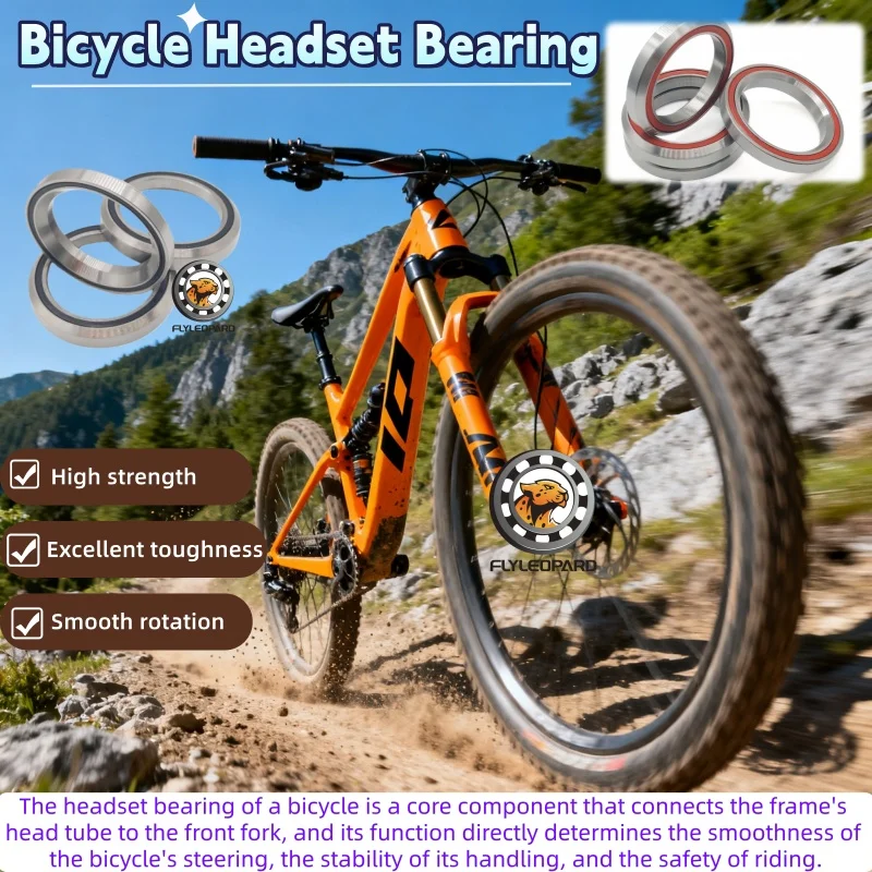 1/2/4/6 قطعة ACB518K تحمل 40x51.8x8 ملم 36 ° /45 °   درجة 1-1/2 بوصة دراجة سماعة إصلاح أجزاء الكرات MH-P518K