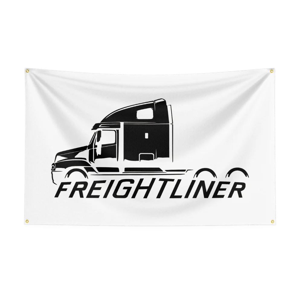 F-freightliner truck Flag Professional Car Motorcycle Flag Polyester Digital Printing Cars Flagge Banner For Decoration Ga