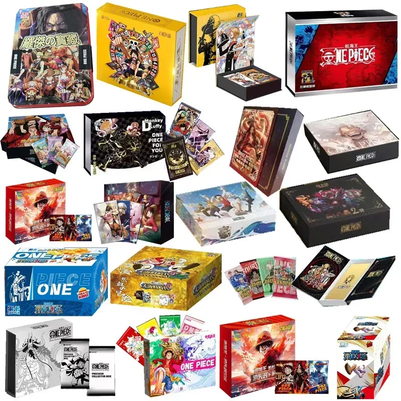 

One Piece Collection Cards Girl Booster Box Packs Anime Tcg 25th Anniversary Cartas Luffy Sanji Nami Playing Game Cards