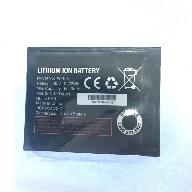 

Router accessories for W-10a battery 5040mAh High capacity Long standby time Router battery