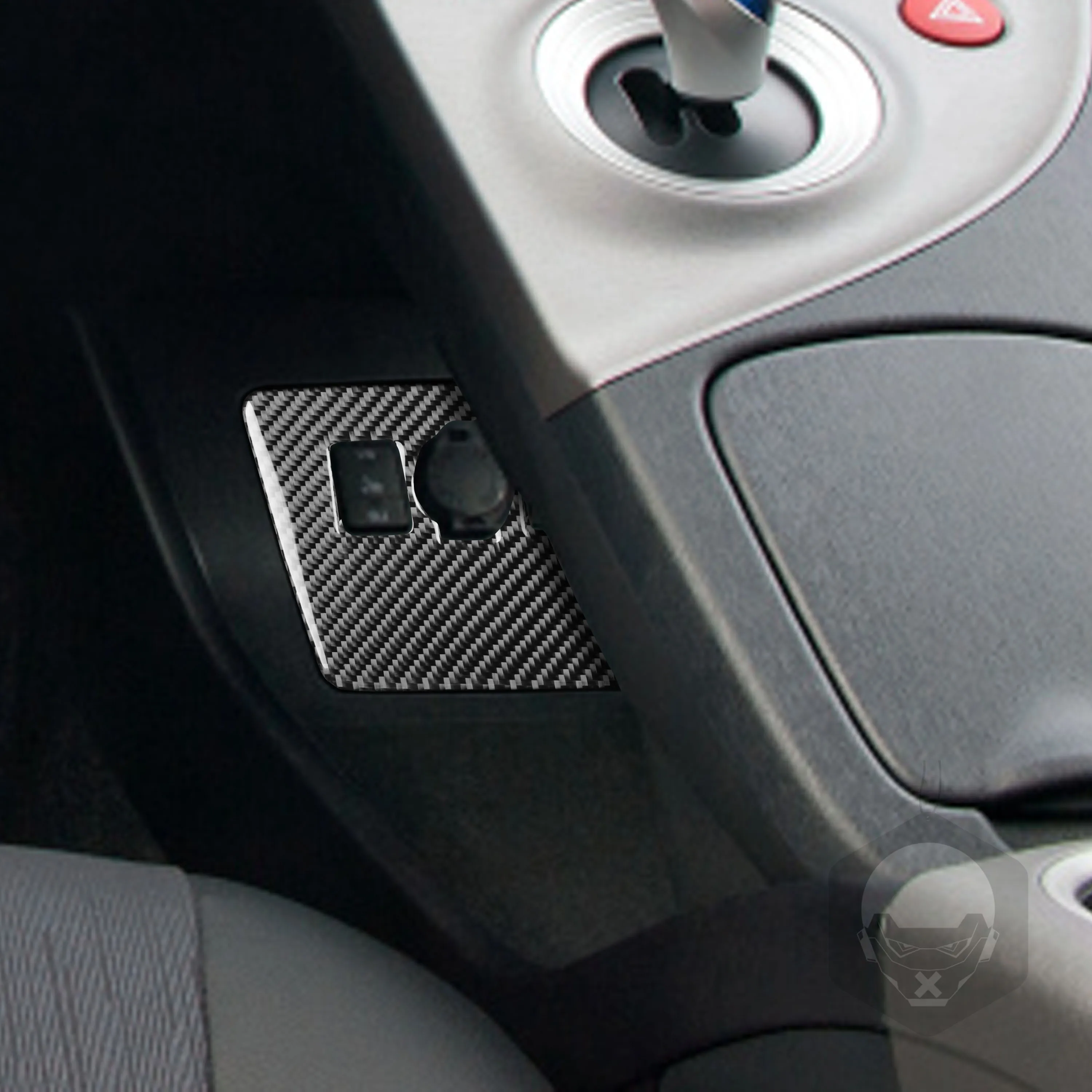 Real Carbon Fiber Car Accessories Power Output Panel Trim Cover Soft Sticker For Toyota Prius XW30/ZVW30 2012 2013 2014 2015