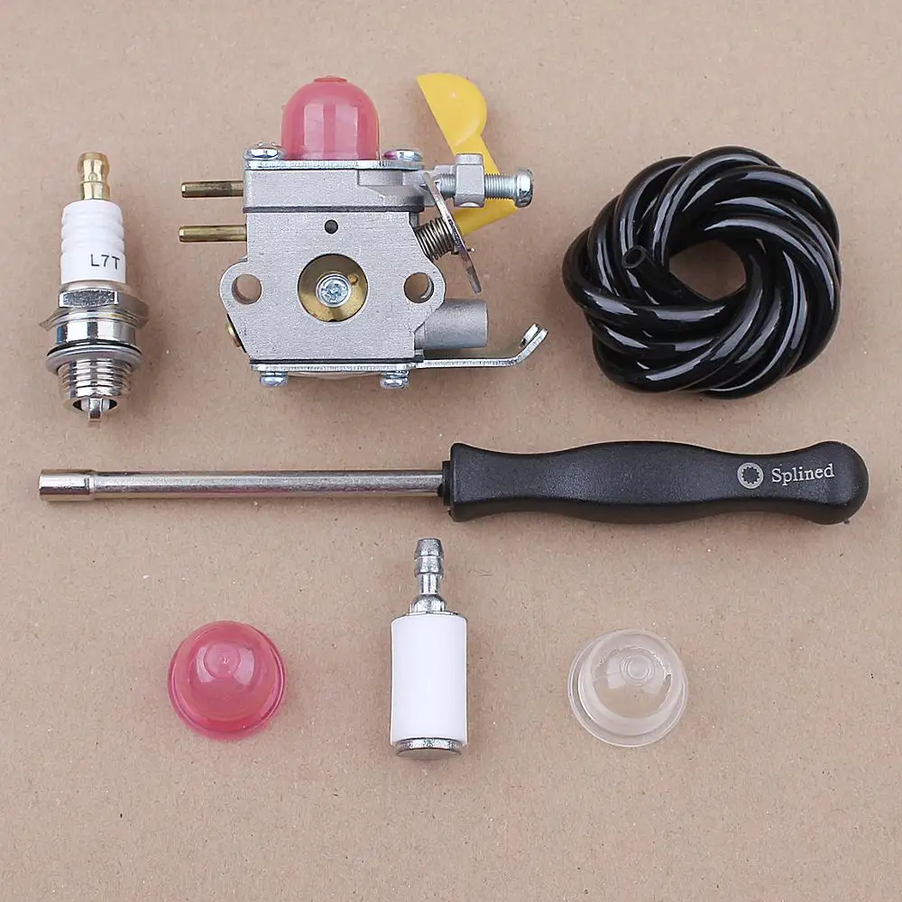 Carburetor Kit For Zama C1U-W18 FL20C SST25 Poulan Craftsman Trimmer Weedeater Replace 530071752 530071822 545081808