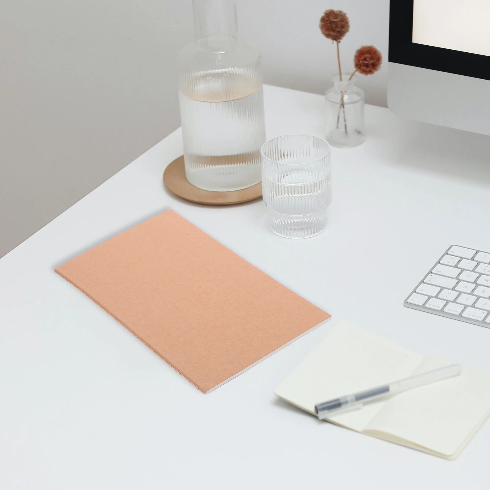

10 Pcs Kraft Paper Diary Notebooks Blank Page Notepads for Work Office Use Writing Journal Bulk Journals Lined Note Pads