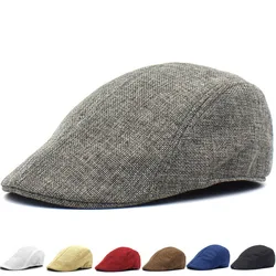 Fashion Berets Men Womens Duckbill Cap Golf Driving Flat Cabbie Newsboy Beret Hat