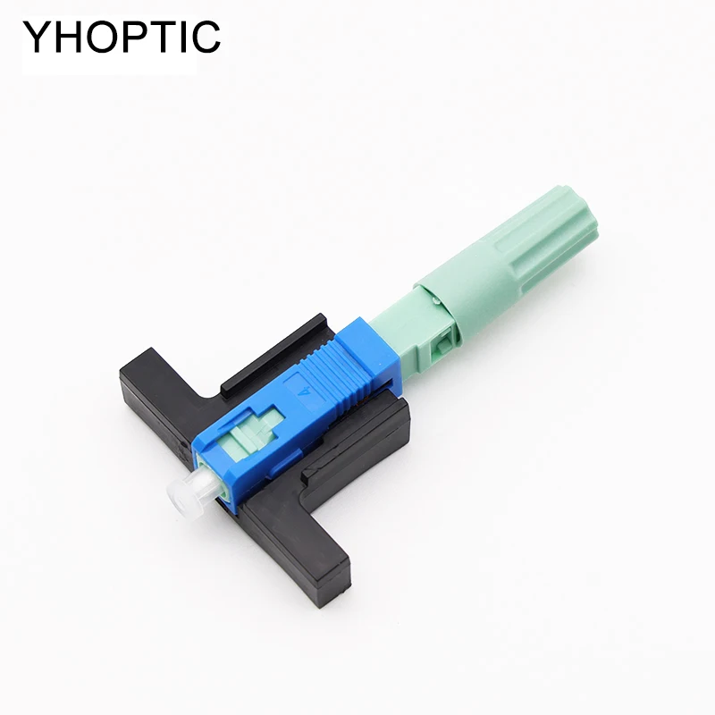 FTTH SC UPC/APC Connector Embedded High Quality Fast Connector SC Quick Connector FTTH Tool Cold Connection Optical Adapter