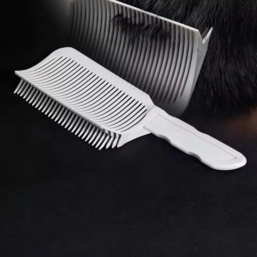 Fading Comb Professional Barber Clipper Blending Flat Top Hair Cutting Comb For Men Heat Resistant Fade Brush Salon Styling Tool