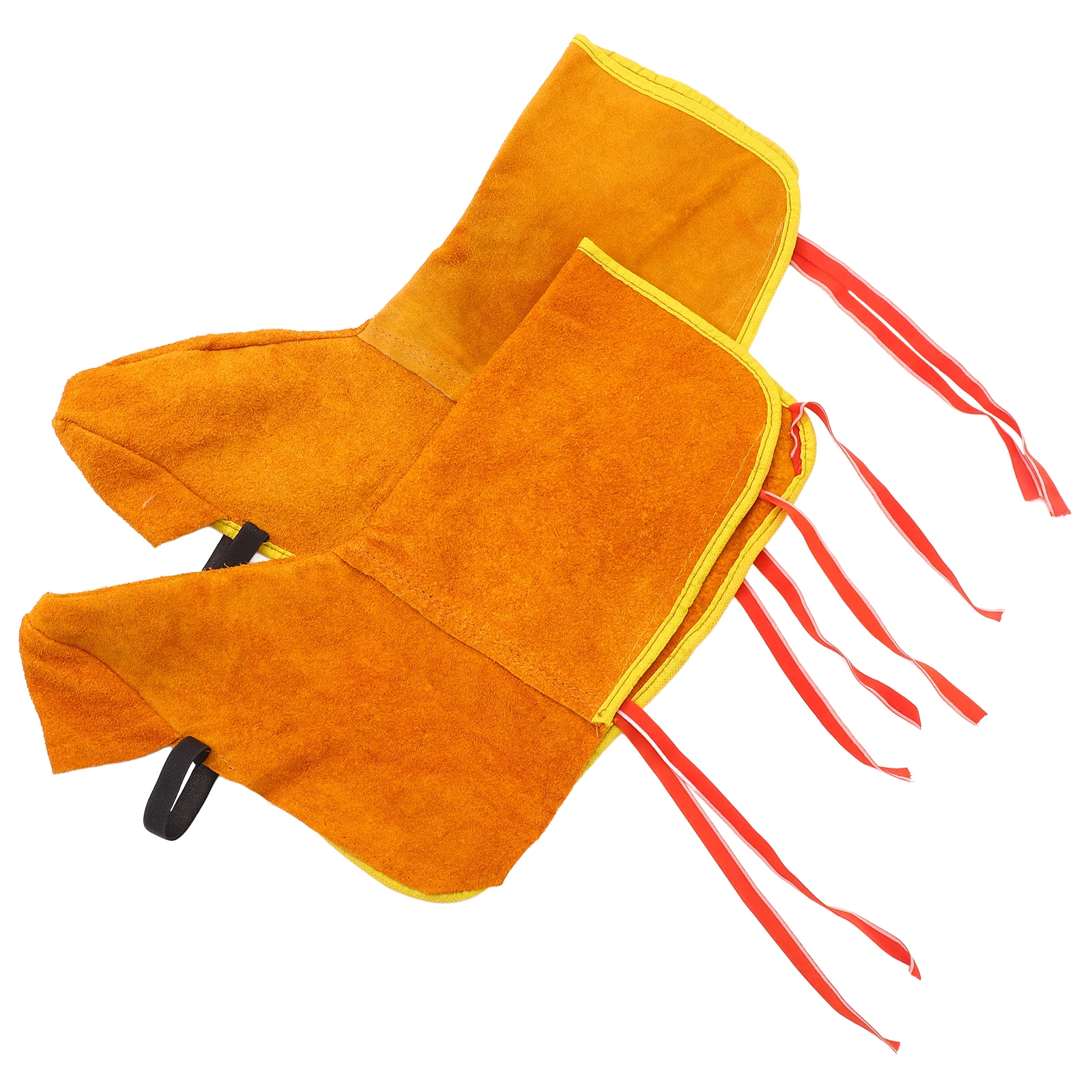 

2pcs Welding Boot Covers Foot Protectors for Men Anti Wear Resistant Shoe Guards Factory Shoes