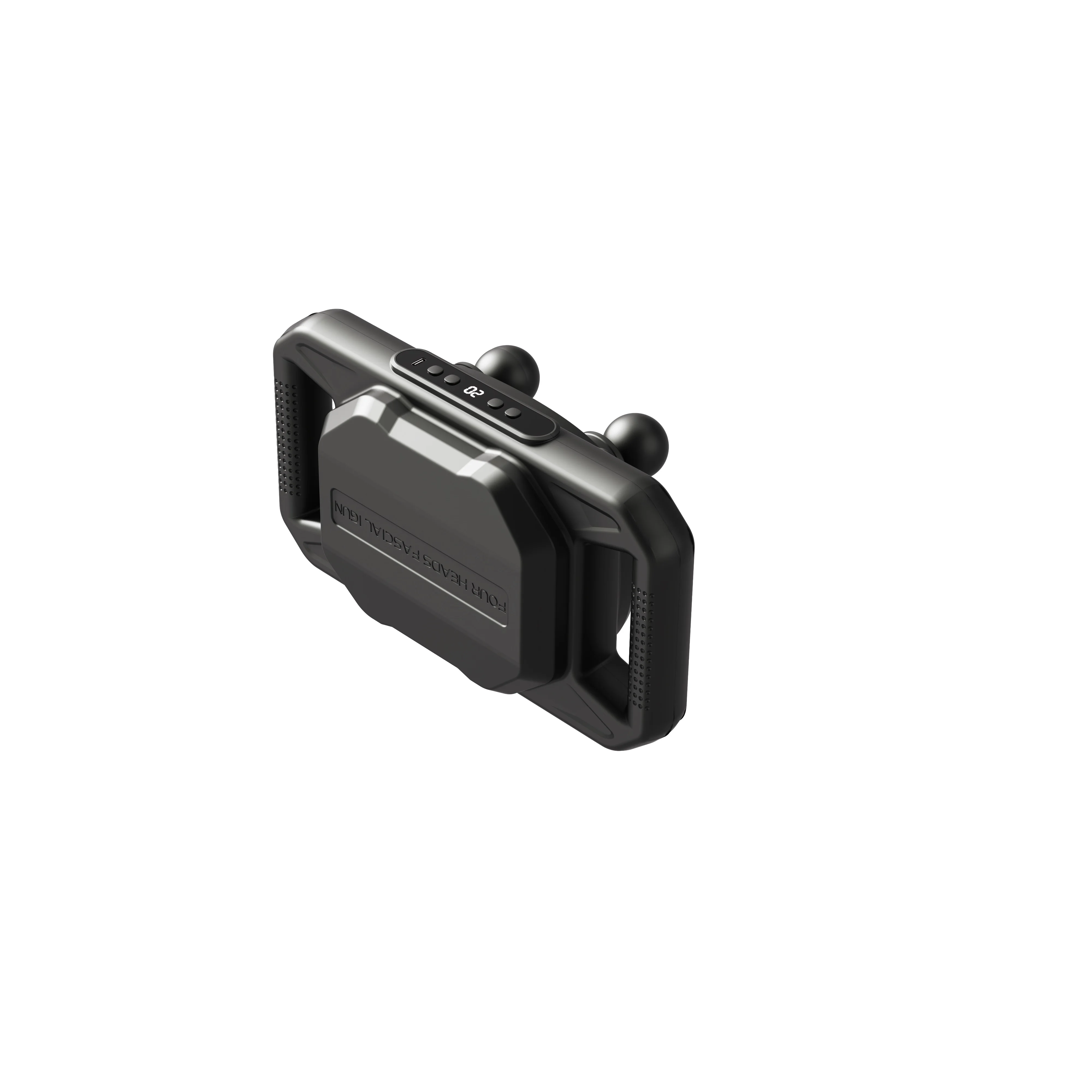 Smart Library JINGBOYANG 4-Head Back Massager Hot Sale New Style Fashion Homeuse Massage In Black Targeted Pain Relief For B