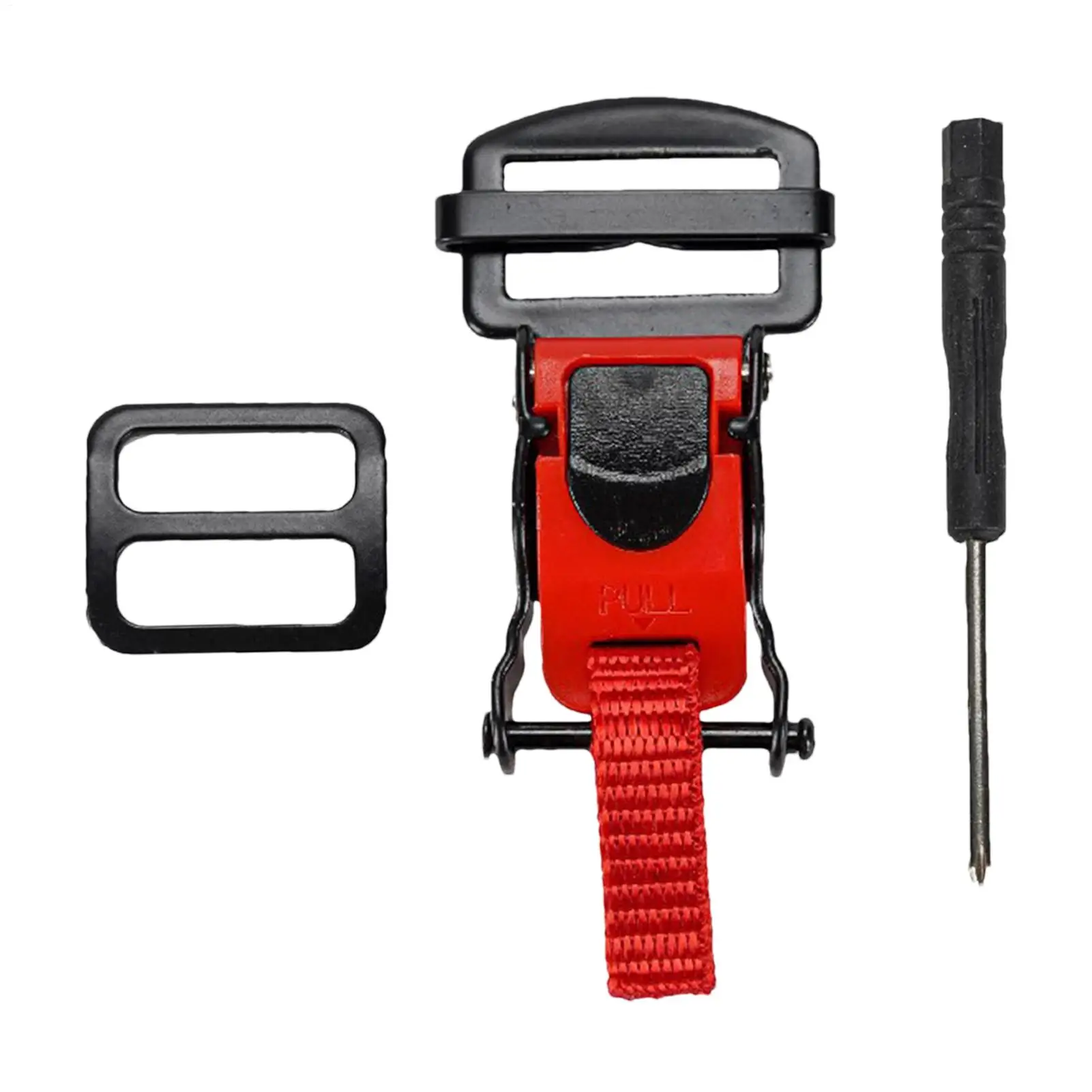 Kit de boucles à dégagement rapide pour casques de moto, clip de sécurité double D, accessoires pour casques, sangles à boucles rapides avec clips