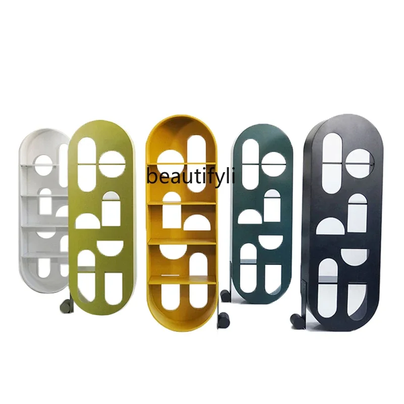 

Домашняя витрина Витрина Книжная полка Книжный шкаф Современная итальянская скандинавская полка Витрина