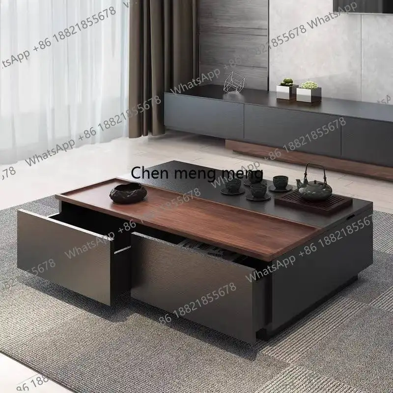 

Solid Wood Coffee Tables Classic Storage Black Japanese Designer Coffee Tables Vintage Nordic Stolik Kawowy Furniture For Home
