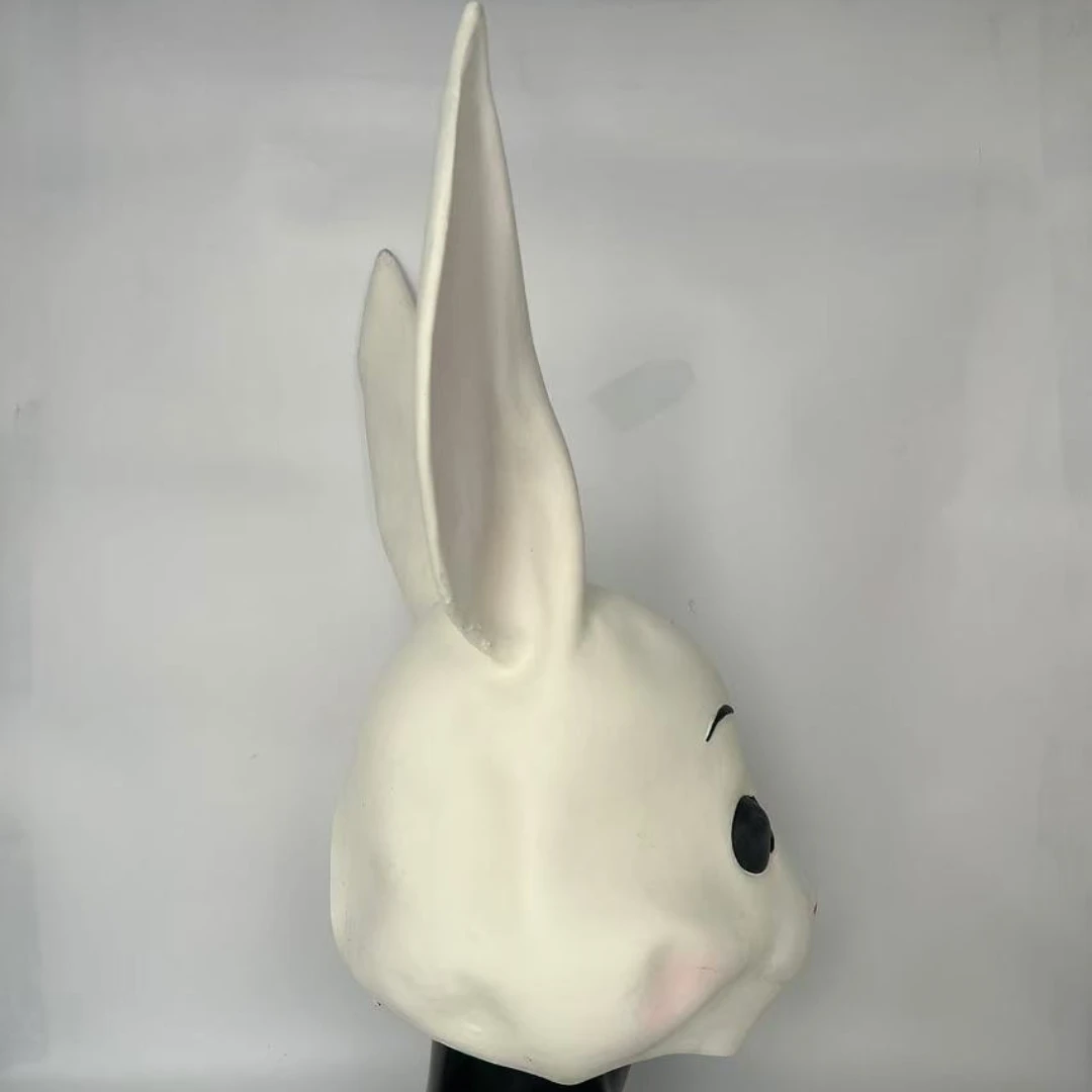 Anime Beastars Haru Cosplay Mask, Lovely Animal Rabbit, Latex Masks, Halloween Masquerade Party, Costume Props