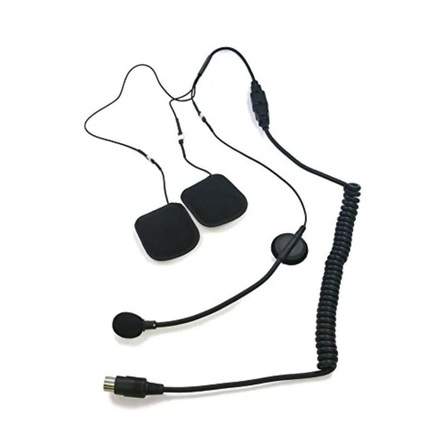 

HS-G130P 5 Pin Stereo Headset with Boom Microphone for Honda Goldwing Mini Din