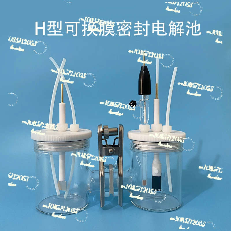 

For H-type Exchangeable Ion Membrane Electrolytic Cell Experimental Sealed Electrolytic Cell Microbial Two-Chamber Reactor