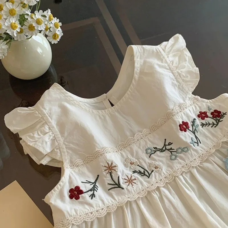 Girl Toddler Cotton 2piece Set Children Clothes 26 Summer Autumn Cute Sweet Durable Korean-style Baby Outfit 2-12 Years Suit