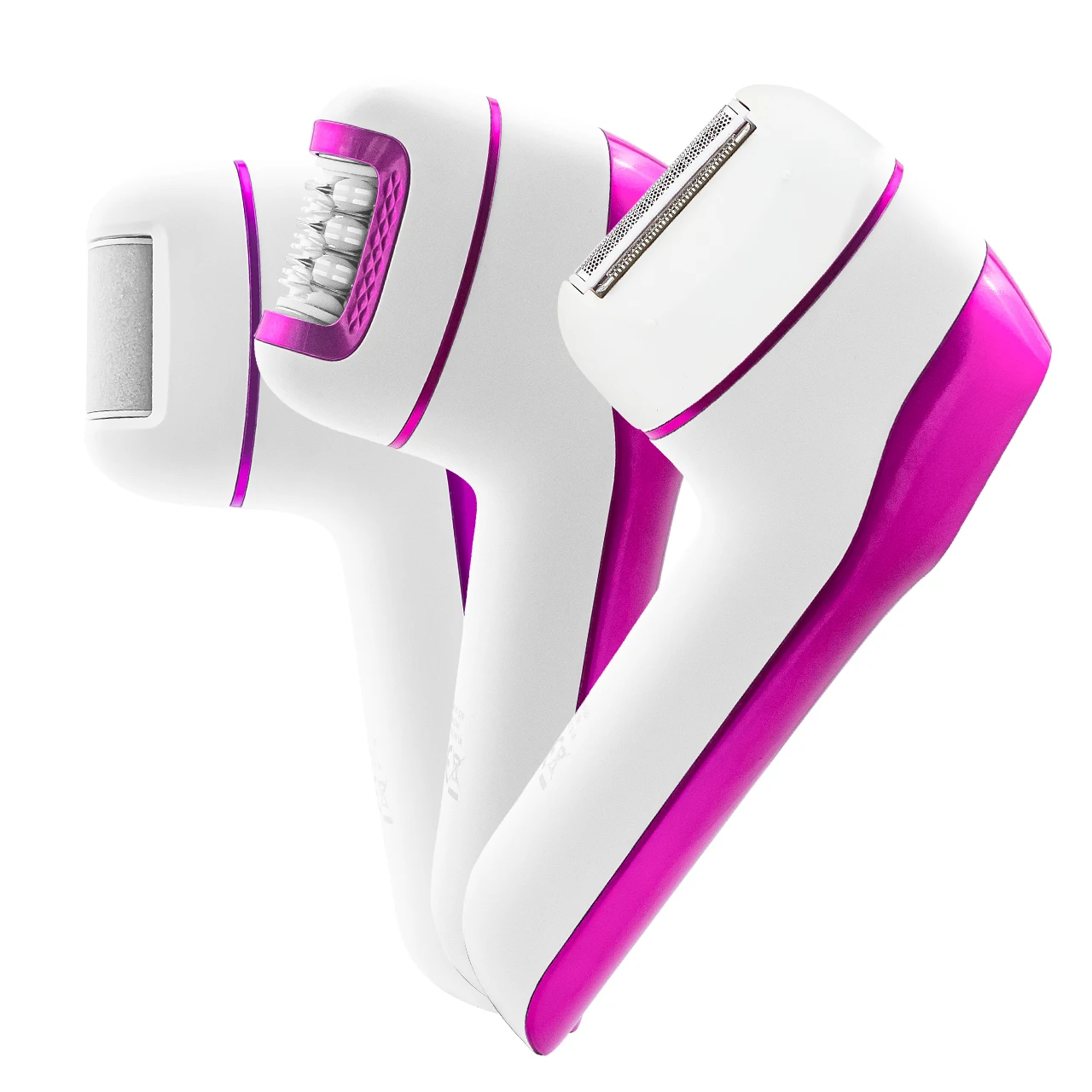 Hatteker Electric Hair Remover for Women Intimate Area Dead Skin And Callus Scraper Foot File Trimmer Depilatory Hair Scissors